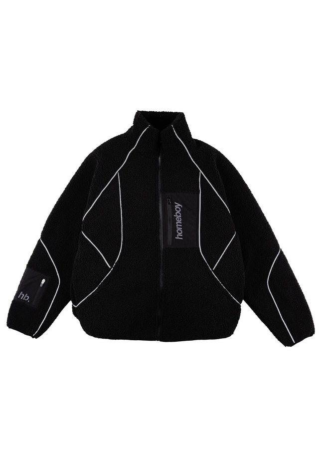 Nanook Fleece black Vorderansicht