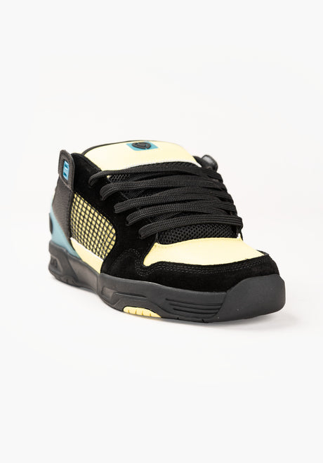 Tave TT black-teal-canaryyellow Vorderansicht