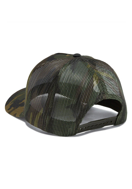 Street Trash Trucker camo Rueckenansicht