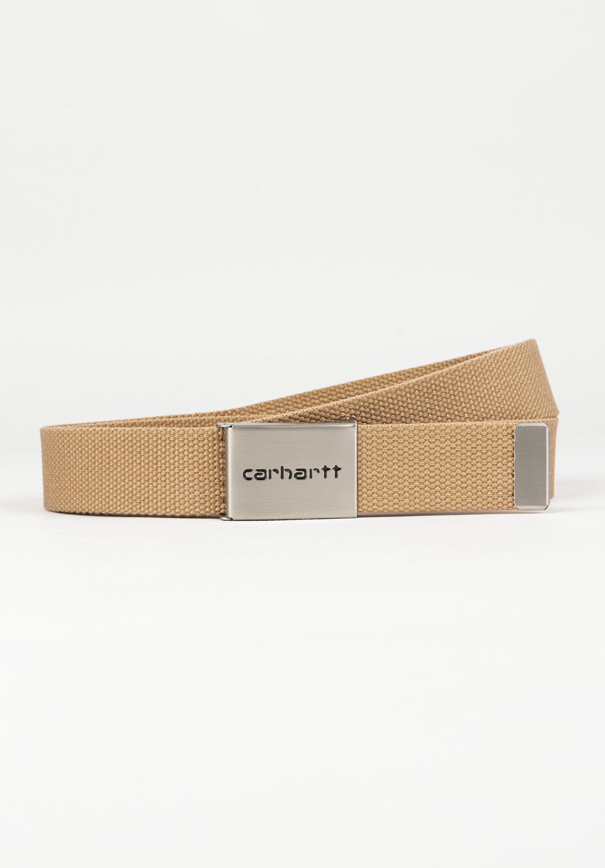 Clip Belt Chrome dustyHbrown Vorderansicht