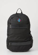 Hand Dot Emb Skatepack black Vorderansicht