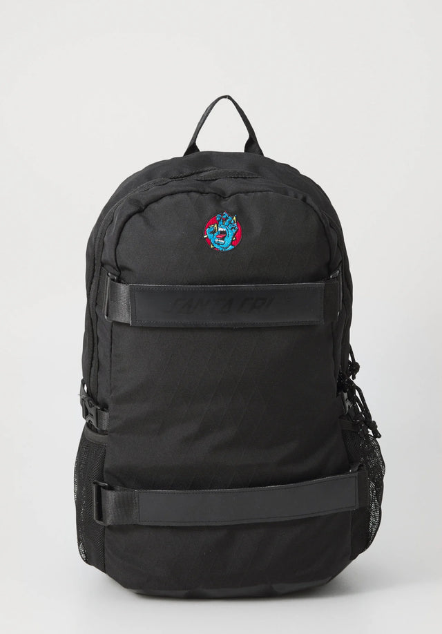 Hand Dot Emb Skatepack black Vorderansicht