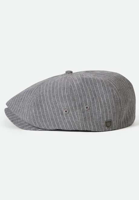 Brood LW lightgrey-whitestripechambray Rueckenansicht