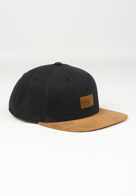 Suede 6-Panel black Vorderansicht