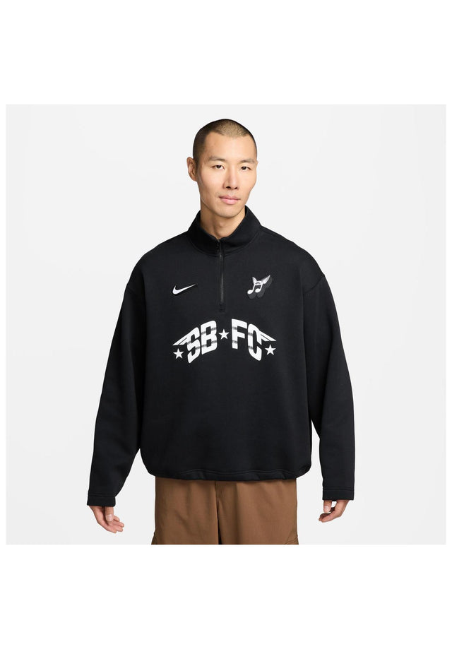 Half Zip Fleece SB FC black Vorderansicht