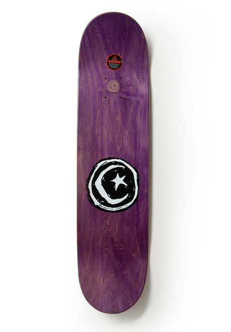 Stickered multicolored Rueckenansicht