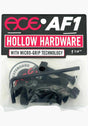 Allen 1 1/4 AF1 Hollow Bolts with Grippers black Vorderansicht
