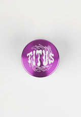 Hazy Days Metal 4 Parts Grinder purple Closeup1