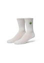 Green Buddy Embroidered white Vorderansicht