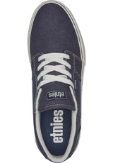 Barge LS navy-tan-gum Closeup1