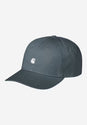 Madison Logo Cap officeblue-white Vorderansicht