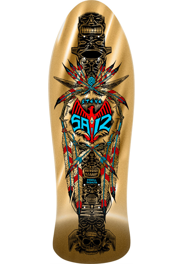 Steve Saiz Totem gold-foil Vorderansicht