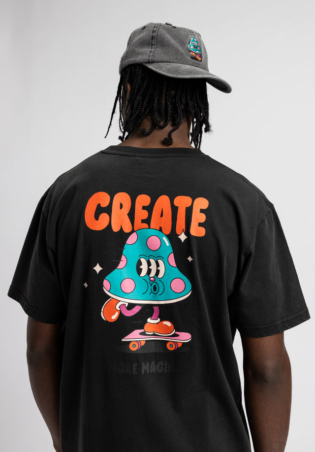 x YEYE WELLER Create more Magic blackfaded Vorderansicht