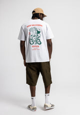 Pizza delivery boy white Closeup2