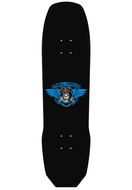 Andy Anderson Heron Skull blue-foil Rueckenansicht