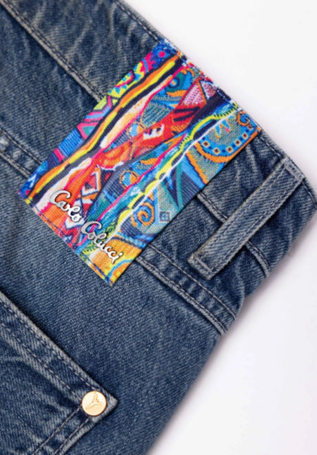Premium Jeans Baggy Fit blue-denim Closeup1