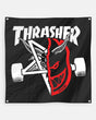 x Spitfire - Thrash & Burn Banner black Vorderansicht