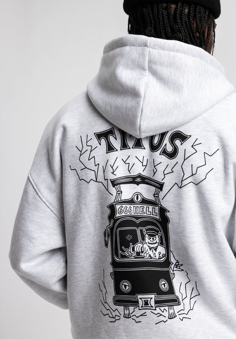 Train to Hell lightheathergrey Closeup1