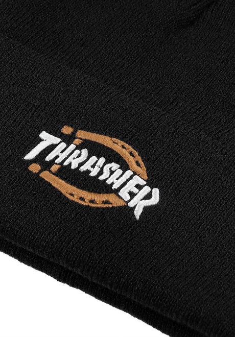 x Thrasher black Rueckenansicht