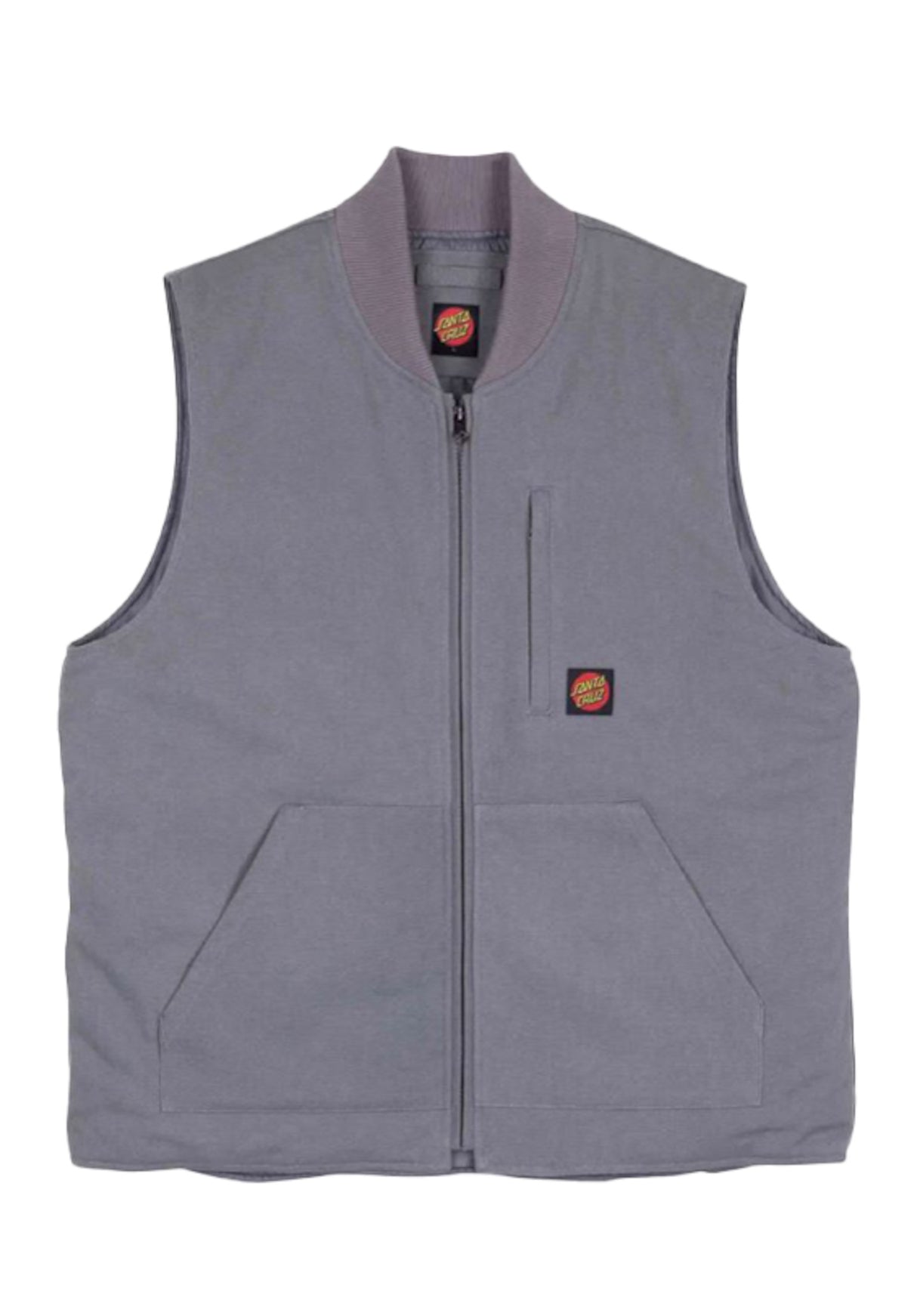 Classic Label Vest mist Vorderansicht