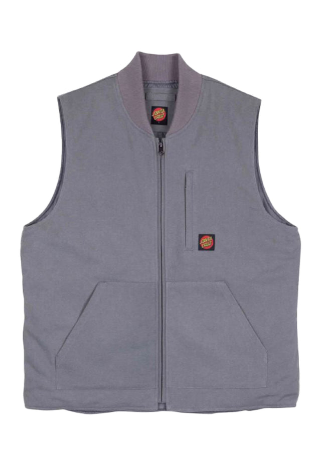 Classic Label Vest mist Vorderansicht