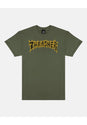 Spikey militarygreen Vorderansicht