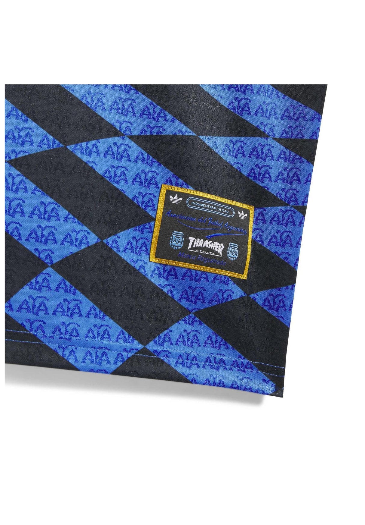 Thrasher x AFA Jersey black-blue Oberansicht