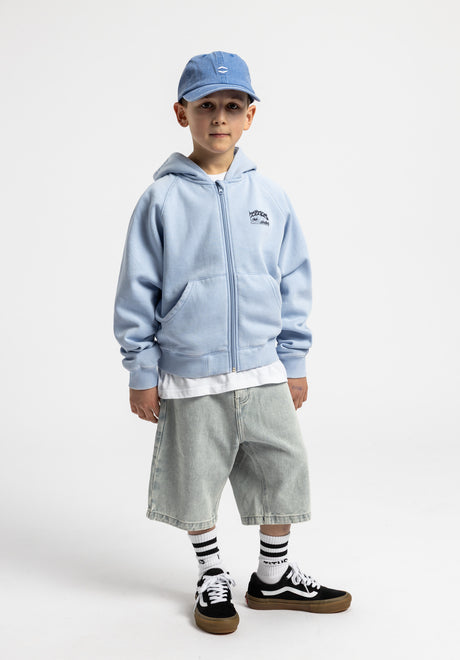 Heritage Clean Zip  heavenbluefaded Unteransicht