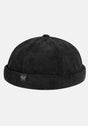 Docker Cap black-cord Vorderansicht