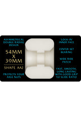 Dragons Nano Rat 97A AA2 Asymmetrical Wide Ride offwhite Rueckenansicht