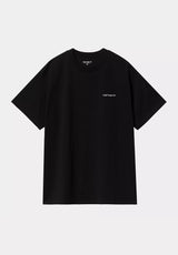 Script Embroidery black-white2 Vorderansicht