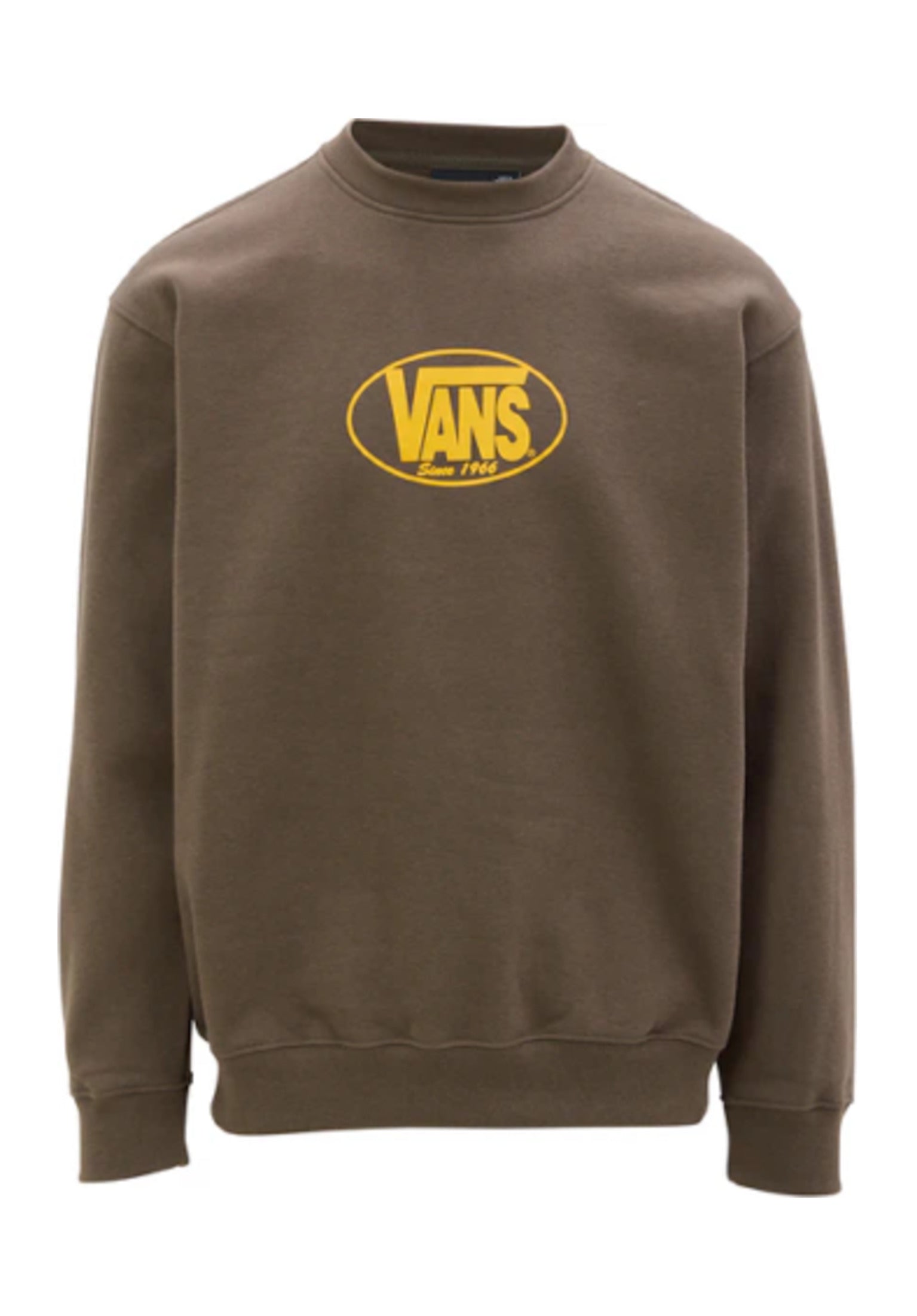 Classic Oval Crew Vans Sweatshirt in coalbrown für Herren – TITUS