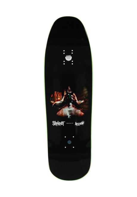 x Slipknot Self-Titled on Gaia black/ green dip Rueckenansicht