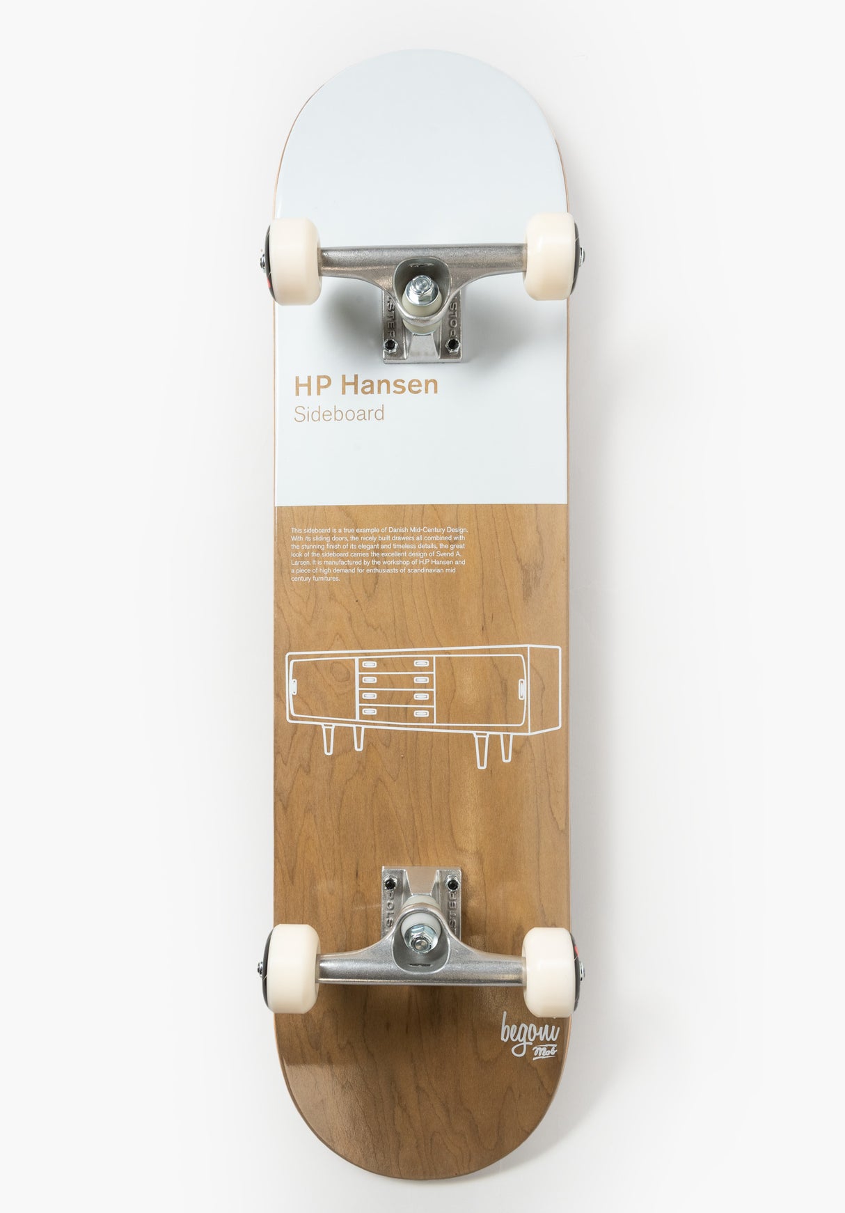 x Begoni Sideboard bronze-white Vorderansicht