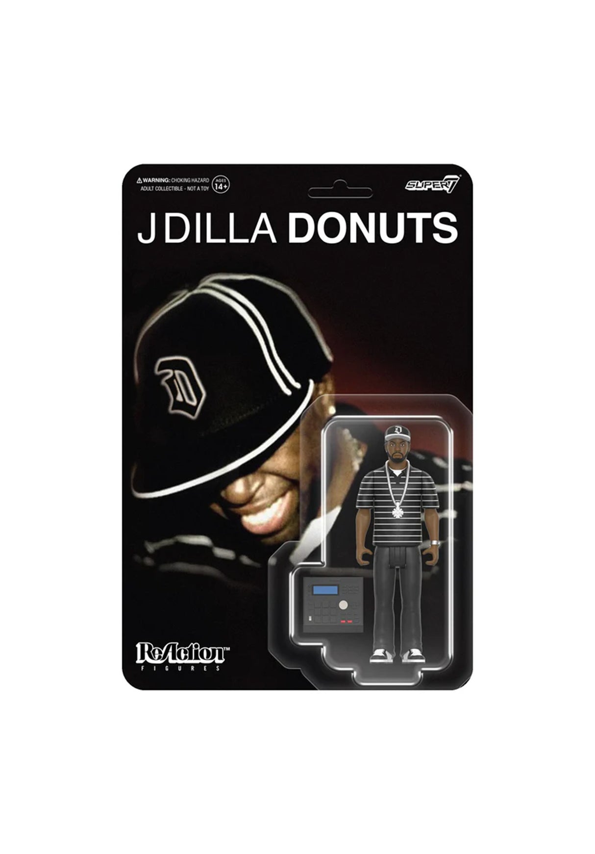 J Dilla ReAction Figures Wave01 - J Dilla (Donuts) multicolored Vorderansicht