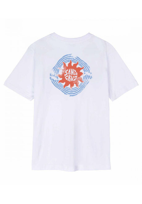 Santa-Cruz Sun Daze T-Shirt white – Vorderansicht