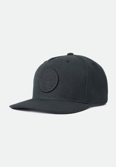 Brixton Crest C MP Cap pigment-black – Vorderansicht
