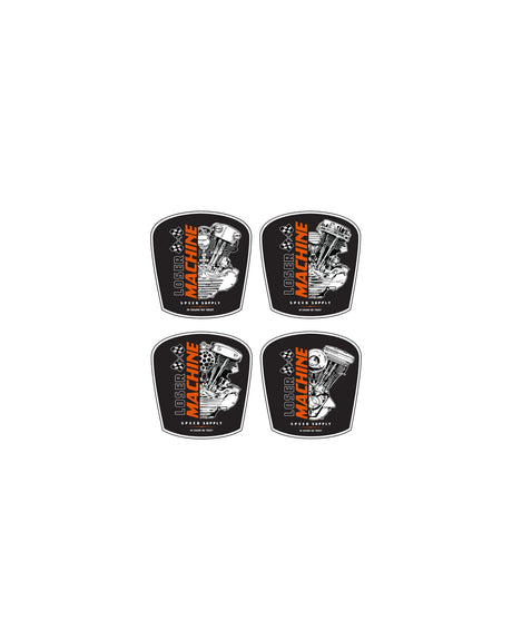 Moto Sticker Pack assorted Vorderansicht