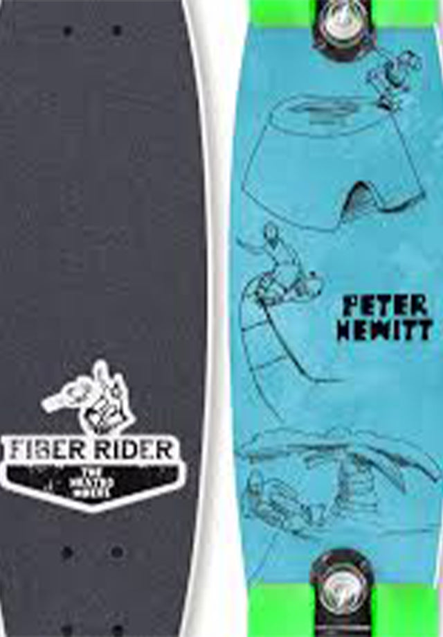 Peter Hewitt Fiber Rider turquoise Vorderansicht