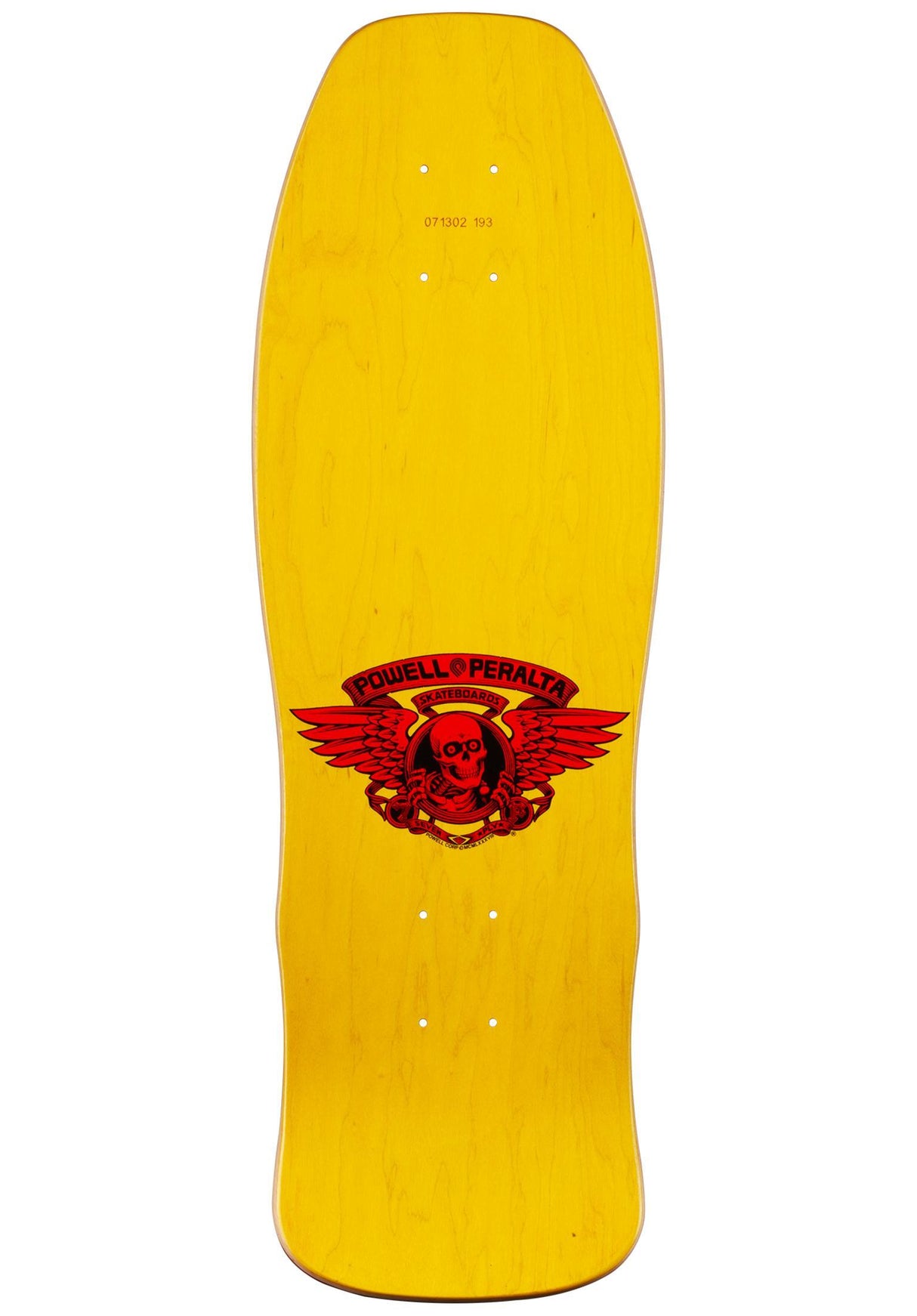 Per Welinder Nordic Skull red/yellow fade Rueckenansicht