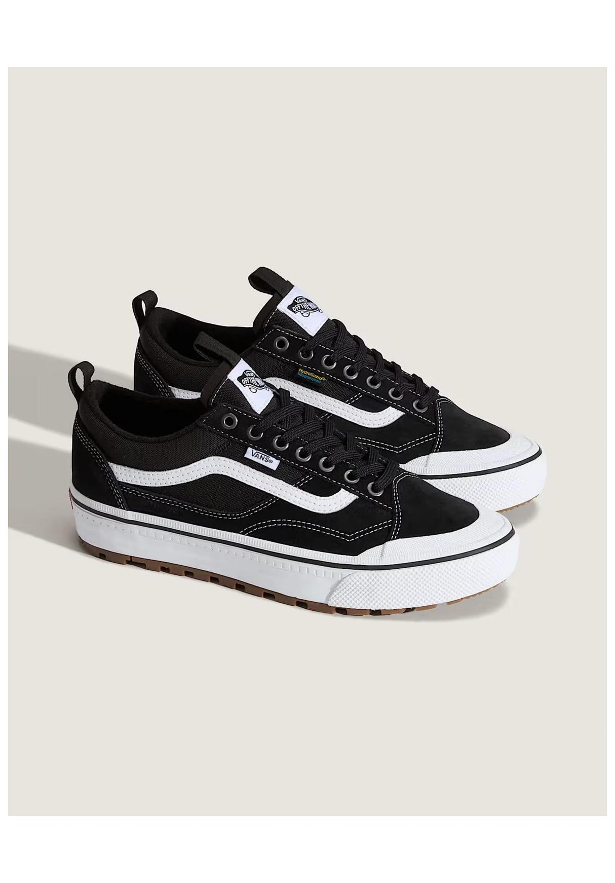 MTE Old Skool Waterproof Insulated black-white Rueckenansicht