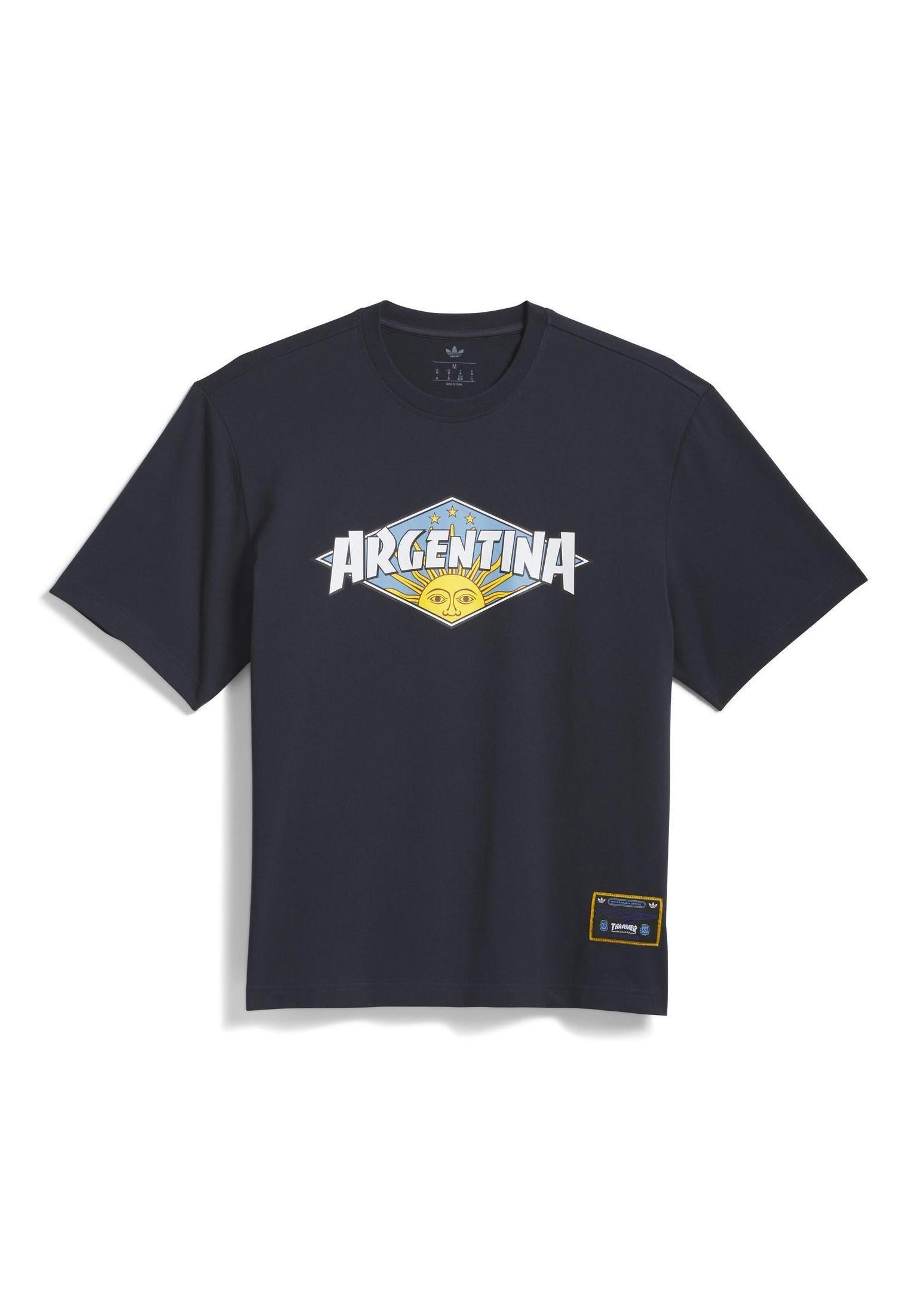  thrasher afa jersey メッシ アルゼンチン Thrasher x AFA Argentina adidas-skateboarding T-Shirt in navy für