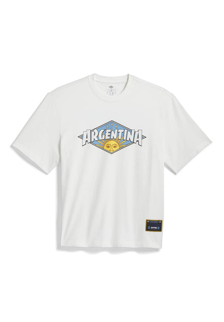 adidas-skateboarding Thrasher x AFA Argentina T-Shirt white – Vorderansicht