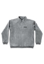 Demon 1/4 Zip Fleece grey Vorderansicht
