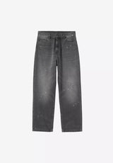 Landon Pant blackdestroywash-splatter Vorderansicht
