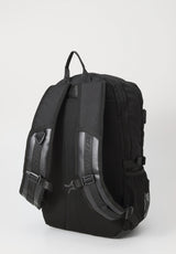 Hand Dot Emb Skatepack black Rueckenansicht