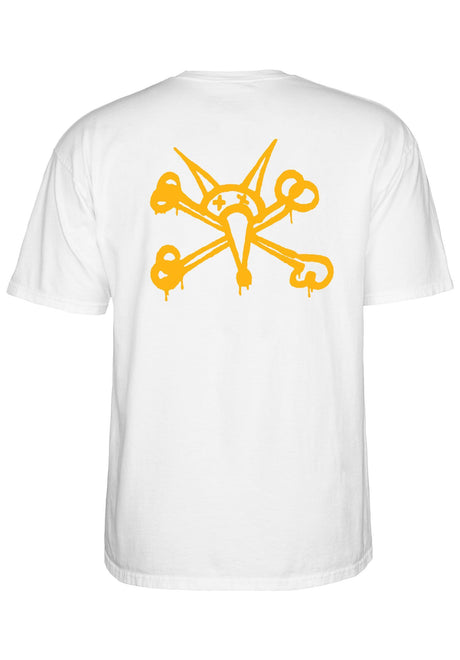 Bones Wheels Vato Rat T-Shirt white – Rückenansicht