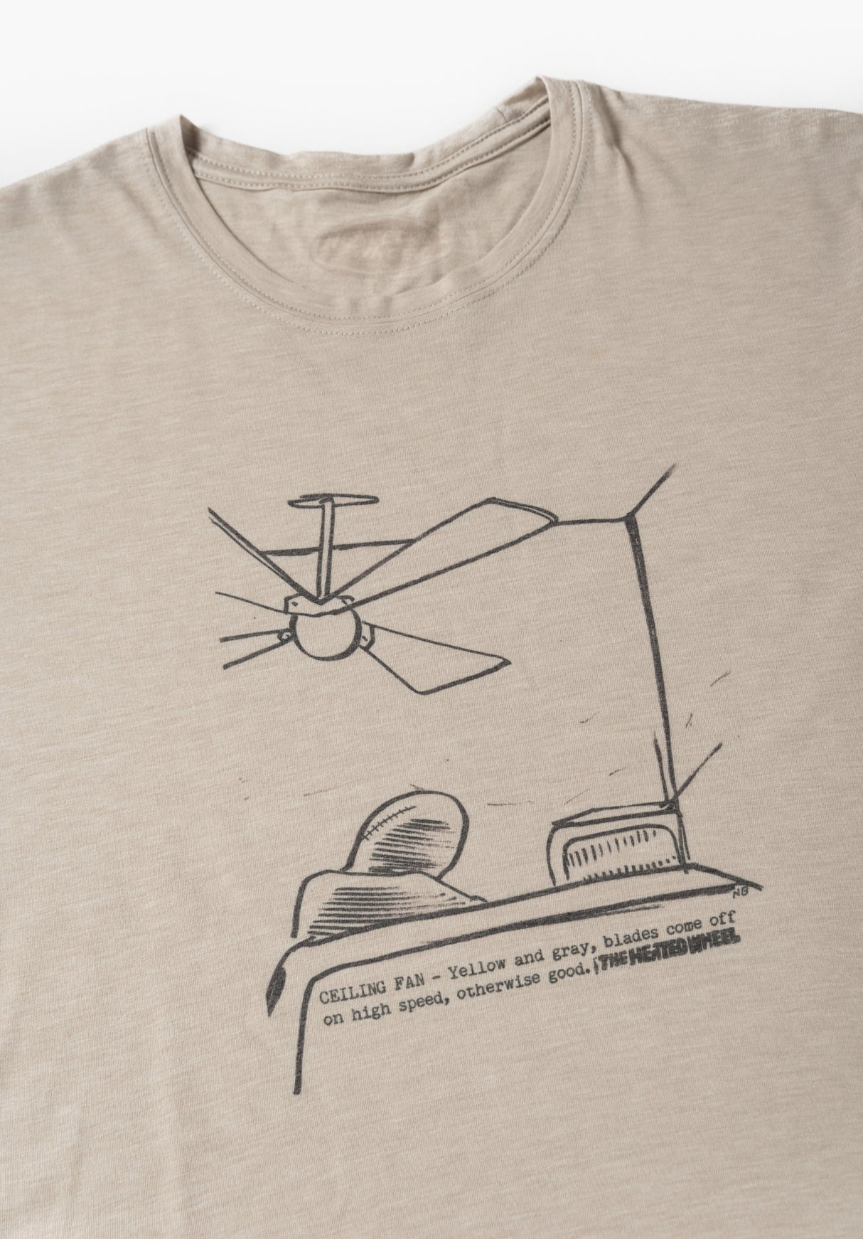 Fan For Sale silver Rueckenansicht