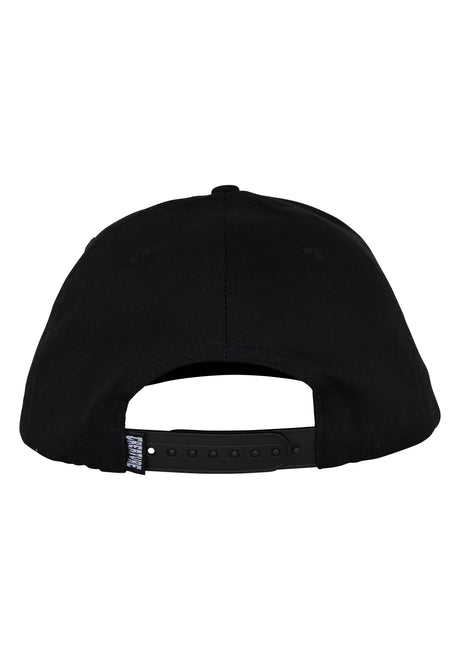 Lost At Sea 5-Panel Structured Snapback black Rueckenansicht