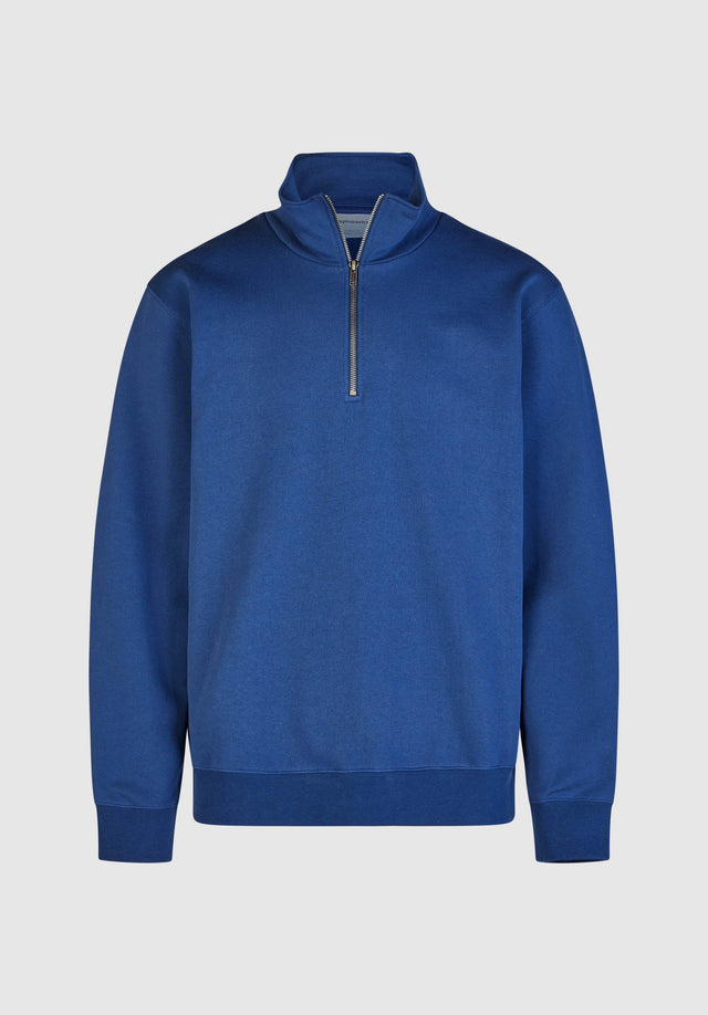Ligull Classic Quarter Zip estateblue Vorderansicht